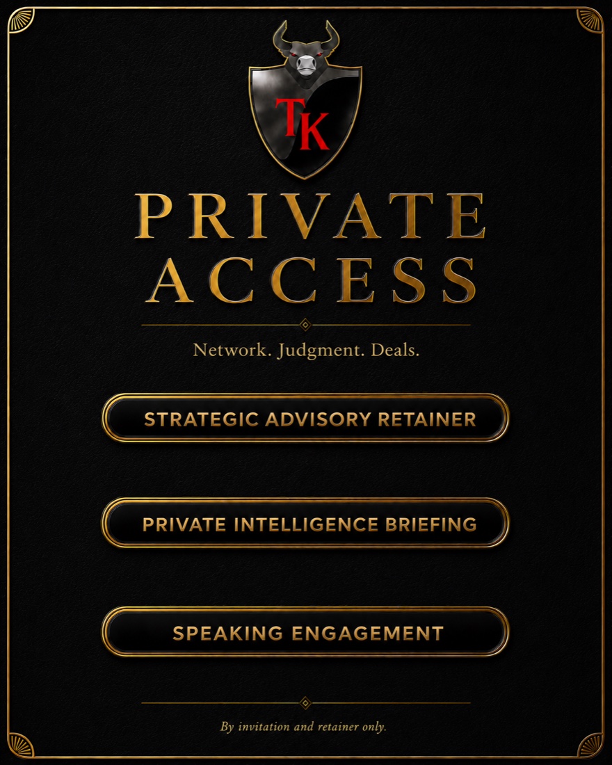Private Access – Network. Judgment. Deals.