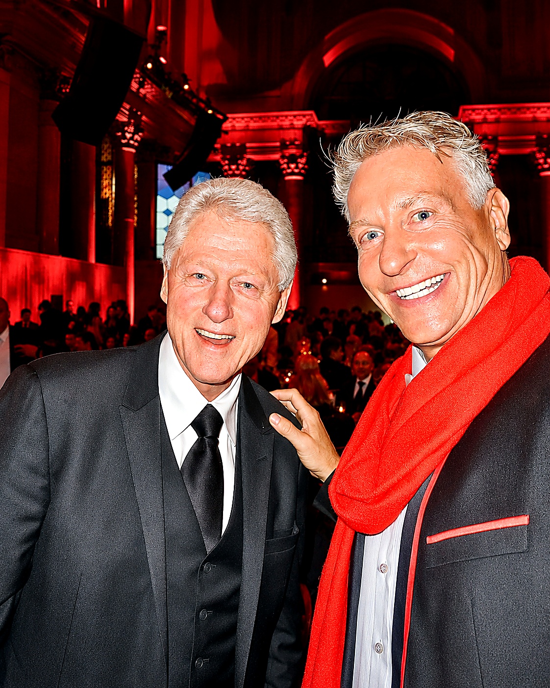 Thomas Kramer mit Bill Clinton