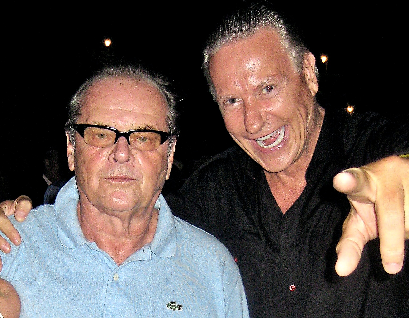 Thomas Kramer mit Jack Nicholson