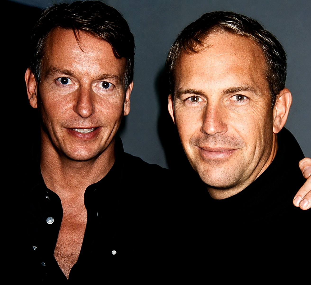 Thomas Kramer mit Kevin Costner